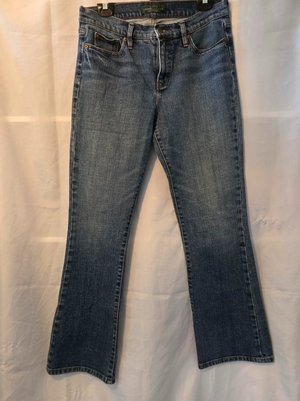 LRL Lauren Jeans Co., Wormen's Classic Bootcut, Medium Wash